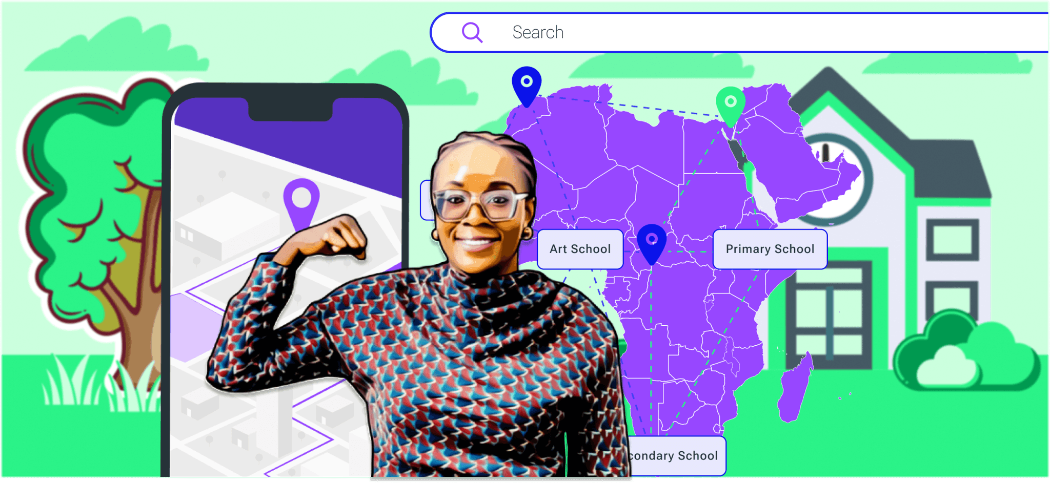 🏫 Put your school on the map.